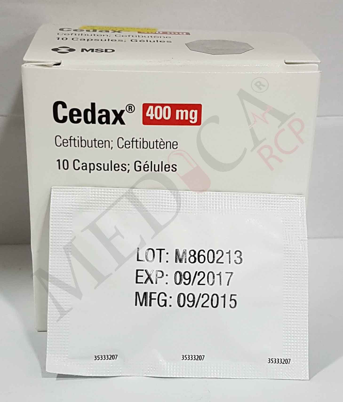 Cedax Capsules 400mg*